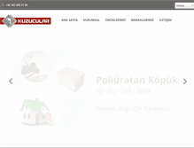 Tablet Screenshot of kuzucular.com